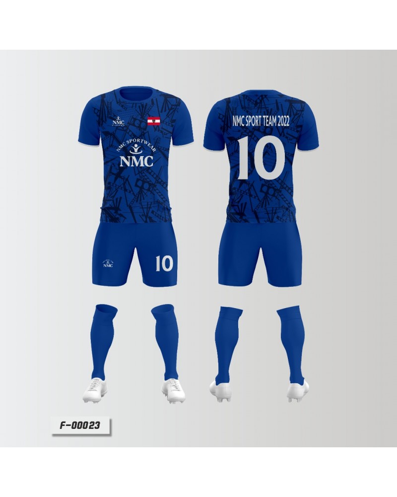 Fussball Trikotsatz Nr.177-192 (Hose+Trikot+Stutzen) inkl. Druck - 11 Größen 104-XXL