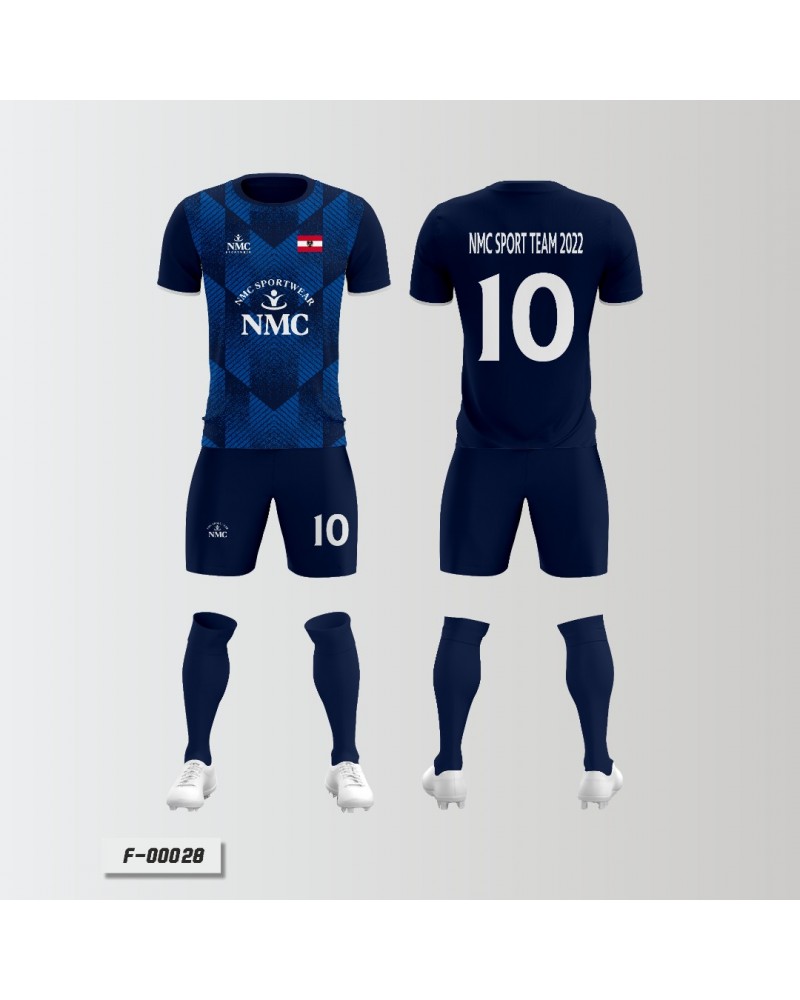 Fussball Trikotsatz Nr.177-192 (Hose+Trikot+Stutzen) inkl. Druck - 11 Größen 104-XXL