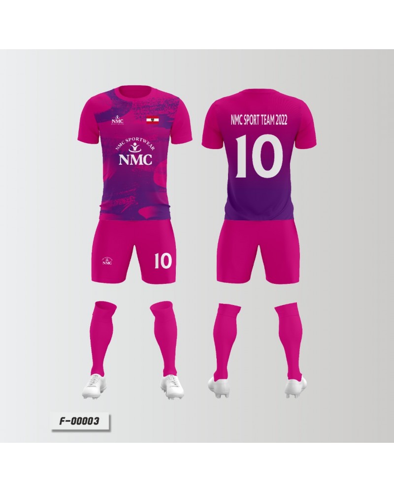 Fussball Trikotsatz Nr.177-192 (Hose+Trikot+Stutzen) inkl. Druck - 11 Größen 104-XXL