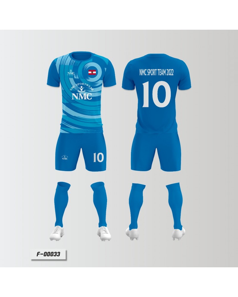 Fussball Trikotsatz Nr.177-192 (Hose+Trikot+Stutzen) inkl. Druck - 11 Größen 104-XXL