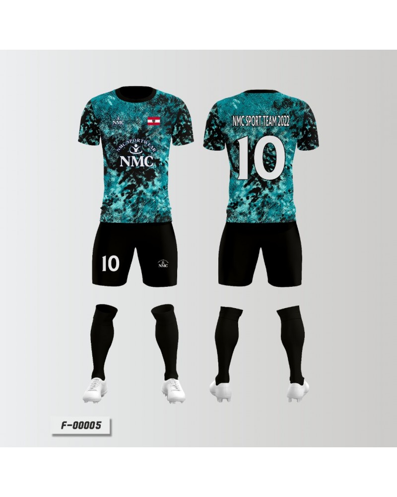 Fussball Trikotsatz Nr.177-192 (Hose+Trikot+Stutzen) inkl. Druck - 11 Größen 104-XXL