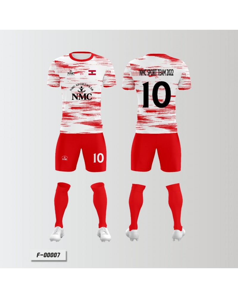 Fussball Trikotsatz Nr.177-192 (Hose+Trikot+Stutzen) inkl. Druck - 11 Größen 104-XXL